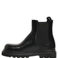 Black Chelsea Boots Leather Slip On Men Shoes