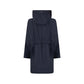 Blue Elastane Coat