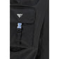 Black Polyamide Athletic Pants