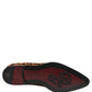 Brown Black Leopard Pony Hair Derby Shoes