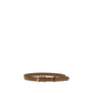 Beige Calf Leather Bos Taurus Regular Belt