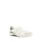White Calf Leather Bos Taurus Low Top Sneakers