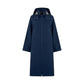 Blue Polyester Coat
