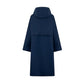 Blue Polyester Coat