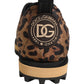 Brown Leopard Print Quilted Men Sneakers Shoes (Copy)