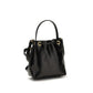 Black Calf Leather Bos Taurus Backet Bag