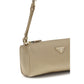 Beige Nylon Shoulder Bag