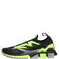 Black Green Sorrento Low Top Sneakers Shoes