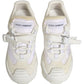 White Airmaster Panelled Low Top Men Sneakers Shoes