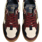 Multicolor Leather MIAMI Low Top Men Sneakers Shoes
