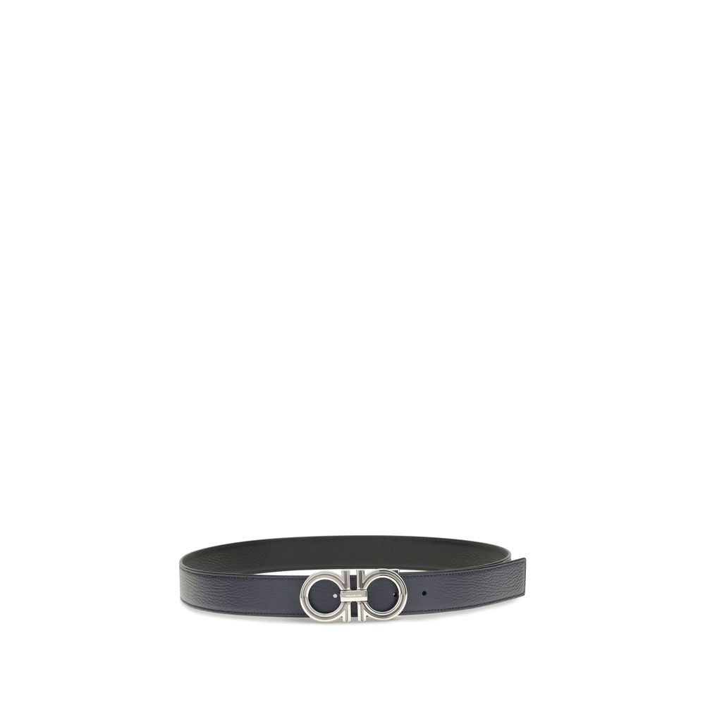 Blue Calf Leather Bos Taurus Belt