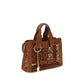 Brown Raffia Shoulder Bag