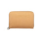 Brown Polyurethane Women's Wallet