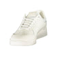White Polyurethane Men's Sneaker