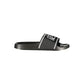 Black Polyurethane Men's Slipper