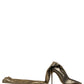 Gold Nylon Socks Knee High Boots Pumps Shoes