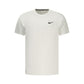 White Polyester Men's T-Shirt