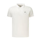 White Polyester Polo Shirt