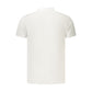 White Polyester Polo Shirt
