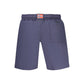 Blue Polyamide Men's Swimwear