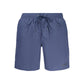 Blue Poliammide Men's Swimshorts