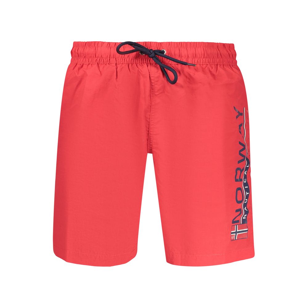 Rosso Poliammide Uomo Swimwear