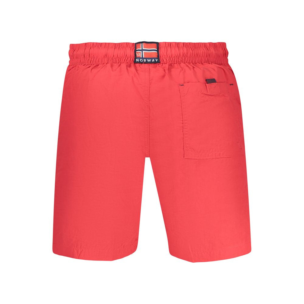 Rosso Poliammide Uomo Swimwear