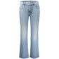 Azzurro Cotton Women's Jeans