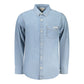 Azzurro Cotton Men's Shirt