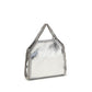Silver Polyester Handbag