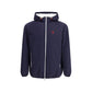 Blue Nylon Shell Jacket