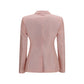 Multicolor Silk Full-Length Jacket