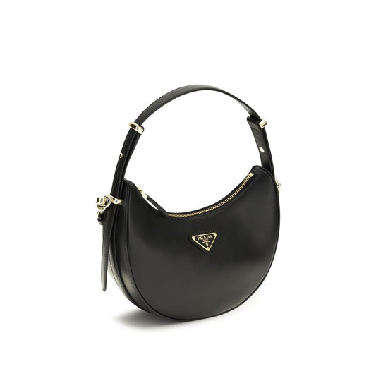Black Calf Leather Bos Taurus Shoulder Bag