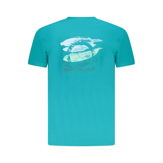 Azzurro Cotton Men's T-Shirt