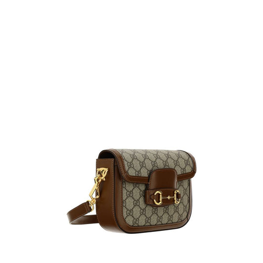 Brown Polyethylene Handbag
