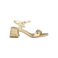 Beige Polyurethane Women's Sandal