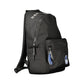 Nero Polyester Uomo Backpack with Versatile Design