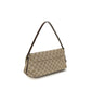 Brown Fabric Shoulder Bag