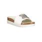 White Polyurethane Women's Slipper