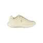 White Polyurethane Women's Sneaker