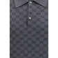 Gray Wool Oves Aries Polo Shirt