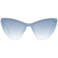 Blue Metal Sunglasses