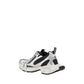 Multicolor Polyurethane Athletic Sneakers