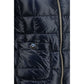 Blue Polyamide Full-Length Jacket