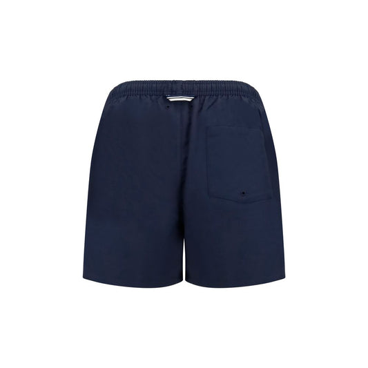 Blue Recycled Polyester Shorts