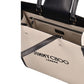 Beige Canvas Tote Bag