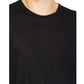 Black Cotton T-Shirt