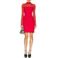 Multicolor Elastane Casual Dress