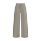Beige Cotton Relaxed Fit Jeans