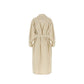 Beige Cotton Coat